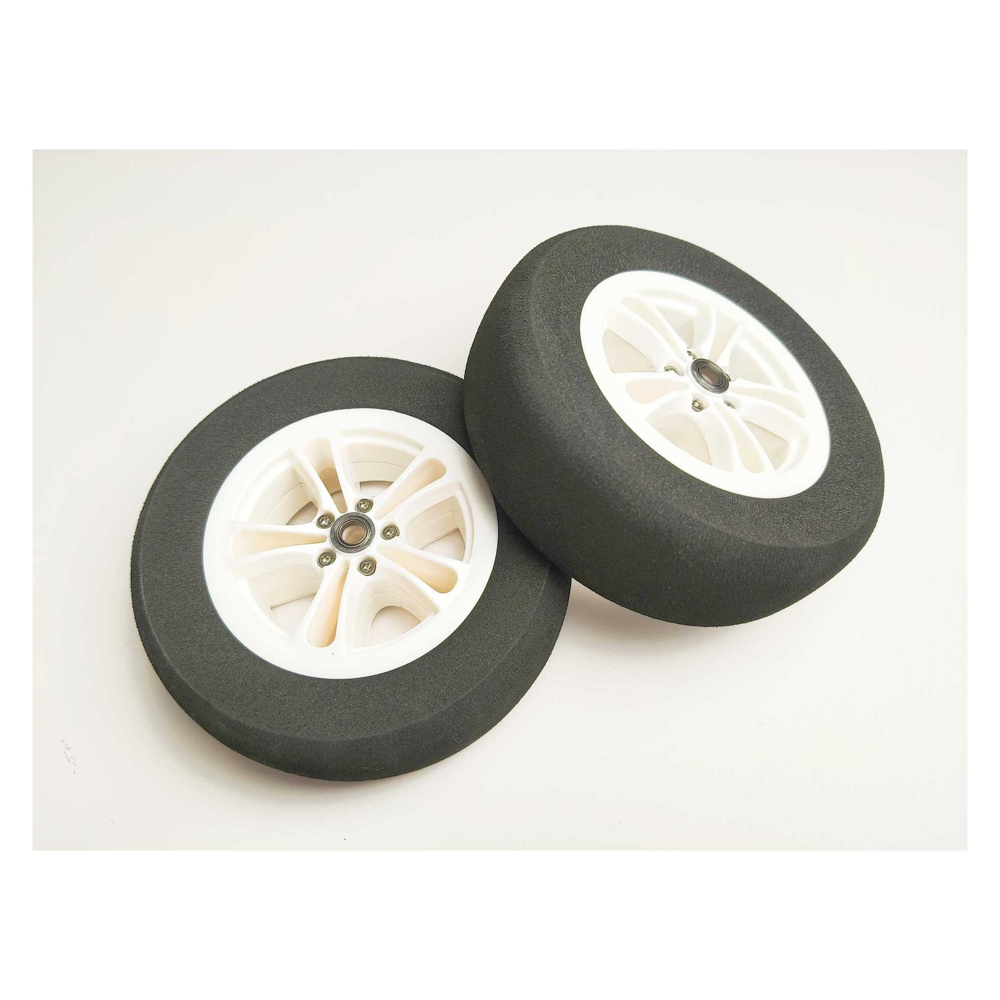 Planet-Hobby Schaumstoff Rad Ø115xB38xØ6.0mm/4,5"mit Kugellager 1 Stück (FL-AW-06)