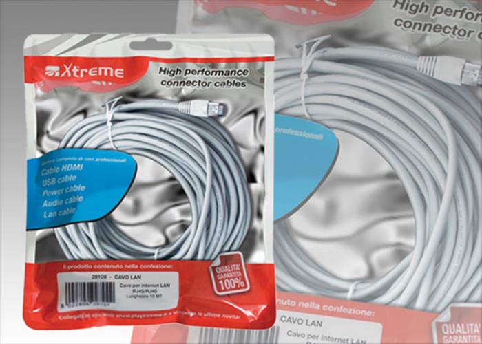 Xtreme 28108 Cavo Rete Rj45/rj45 10 Mt