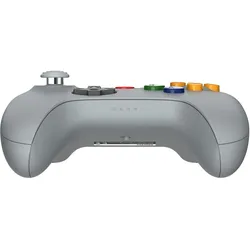 8bitdo 64 Bluetooth Controller (Android, PC, Switch, Switch 2), Gaming Controller, Grau