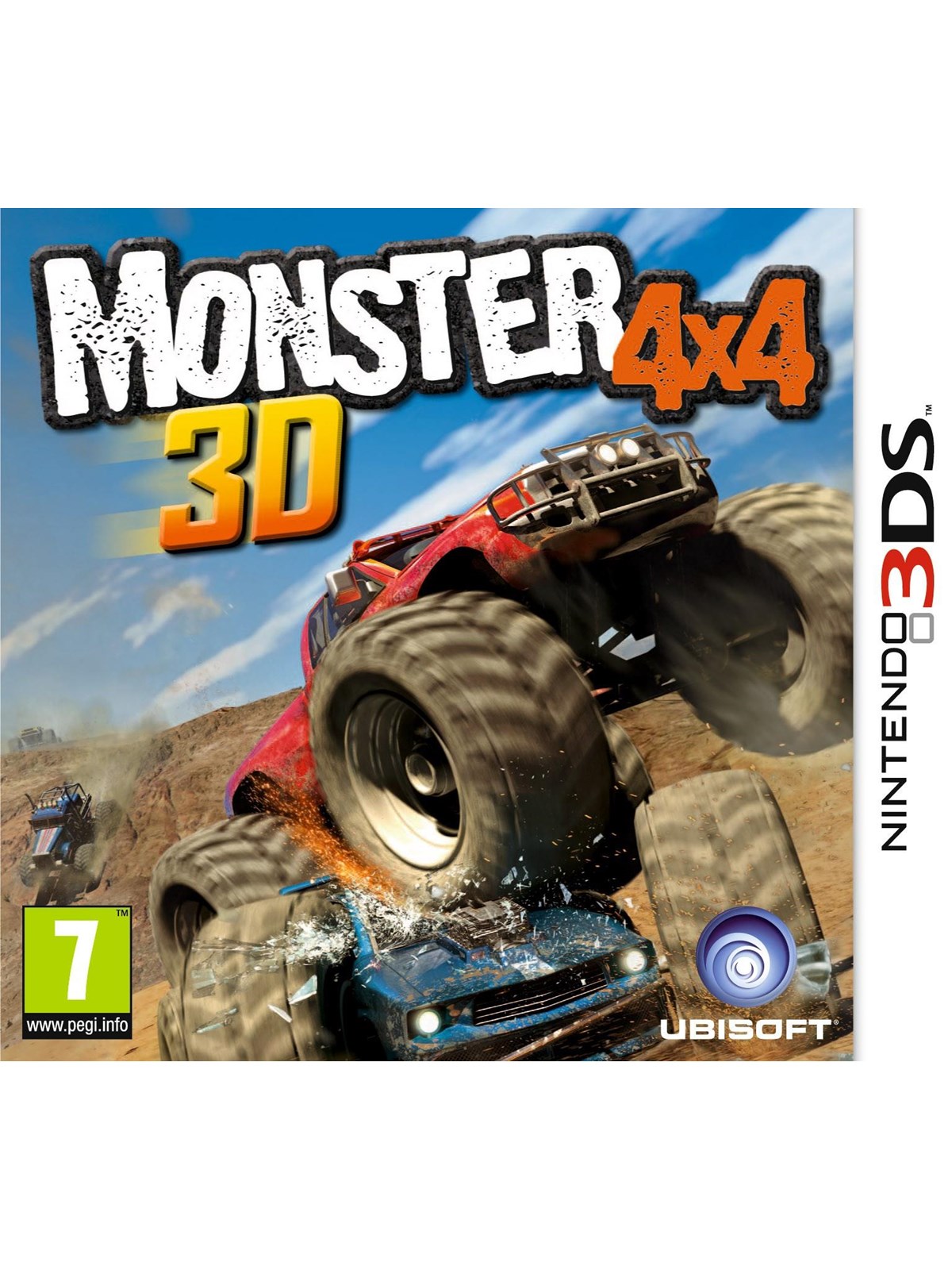 Monster 4x4 3D - Nintendo 3DS - Rennspiel - PEGI 7