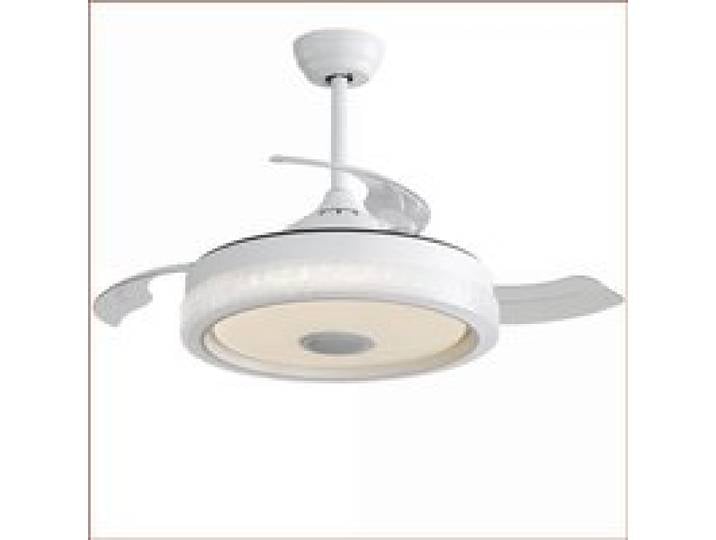 Ventilateur de Plafond - 42 Pouces LED RGB 3 Températures - Blanc - DC Motor