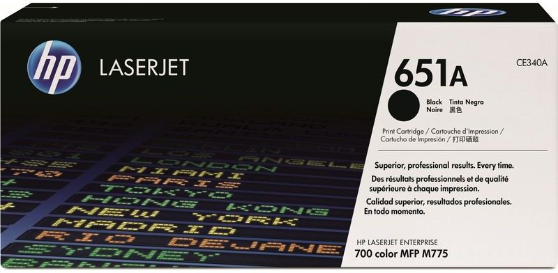 HP 651A (CE340A) - Noir - Toner Noir