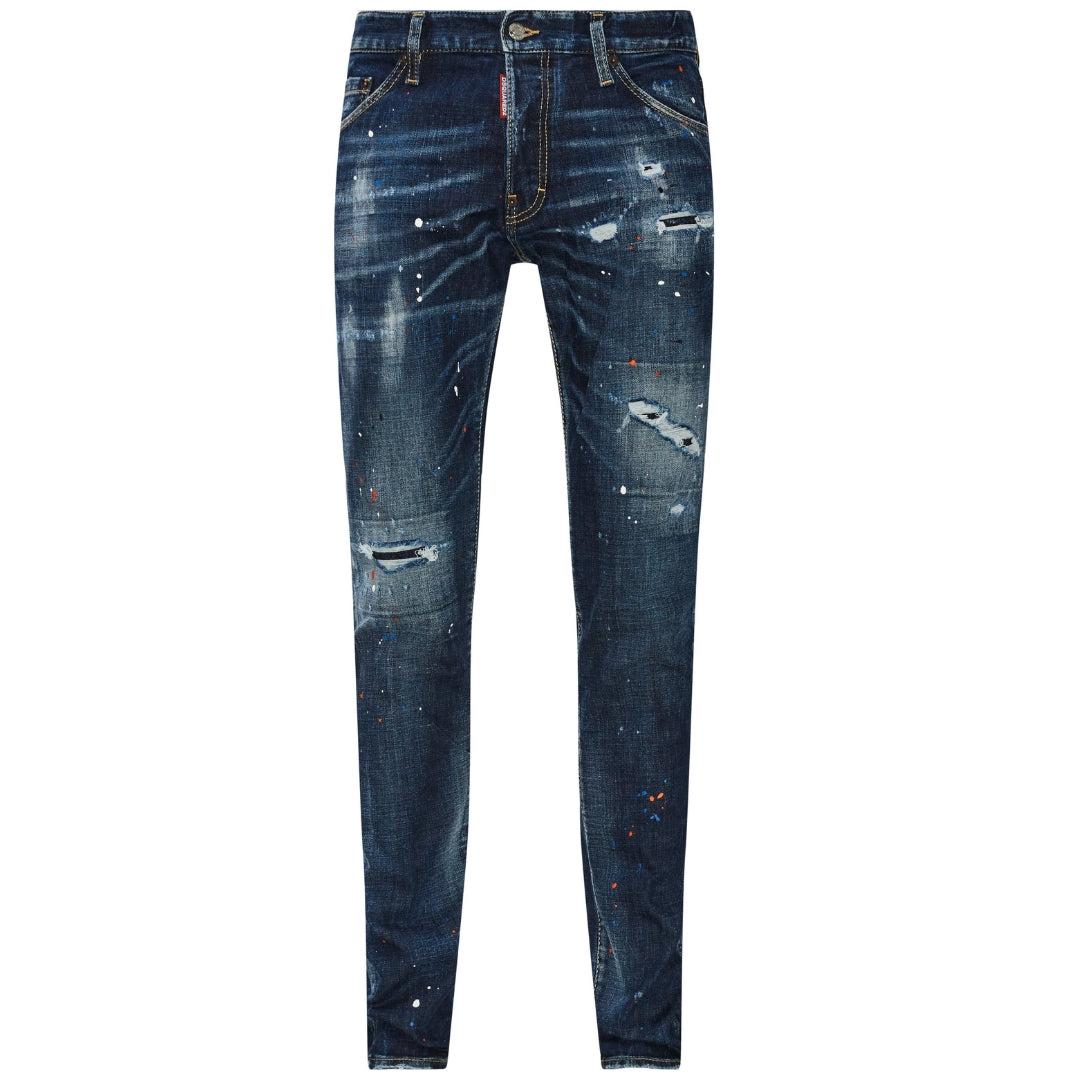 Dsquared2 Cool Guy Jean Donkerblauwe Denim Broek