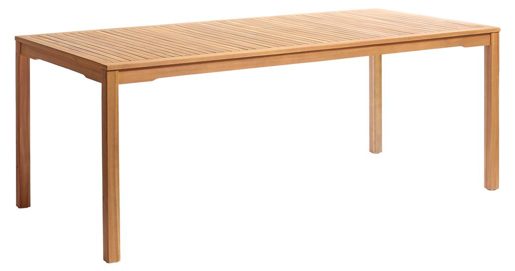 Gartentisch für 8 Personen aus massivem Akazienholz