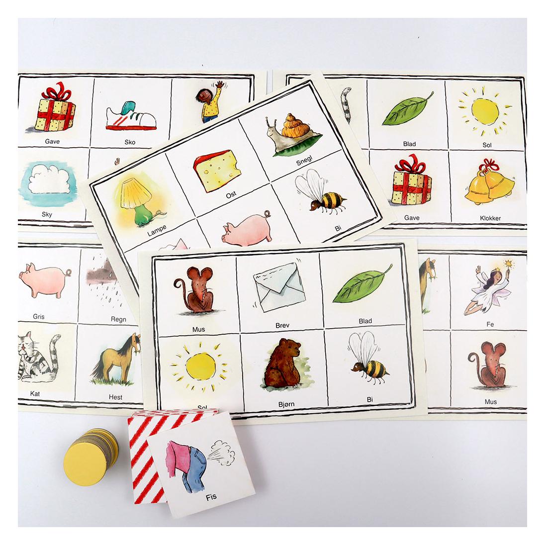 Ciha Bingo with rhyme - (12478) (Dänisch, 2 - 6 Spieler) (12478)