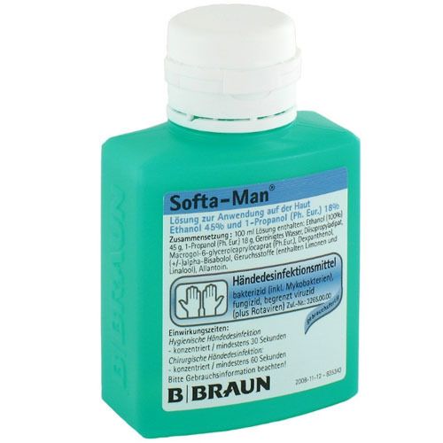 Softa-Man Händedesinfektion Kittelflasche 100 ml Lösung