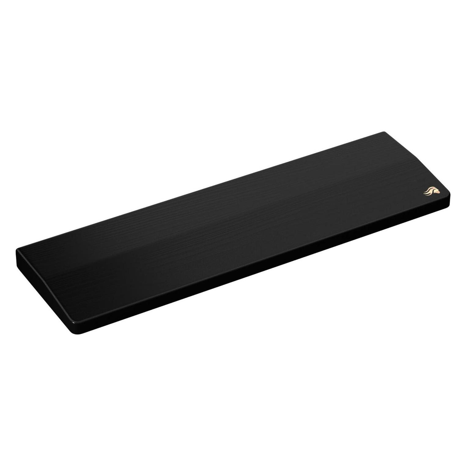 Glorious Ergonomische Handballenauflage - Compact, Holz, schwarz (GLO-KB-ACC-WR-WOOD-65-75-BLK)
