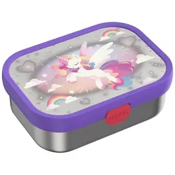 Mepal CAMPUS Edelstahl-Brotdose mit Gabel - Unicorn Glow