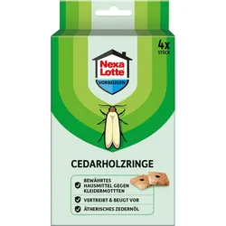 Nexa Lotte® Mottenschutz Cedarholz-Ringe