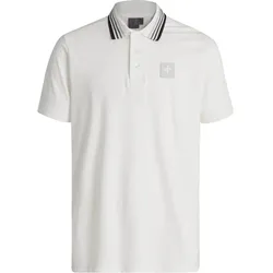 Cross Polo Stripe, weiss