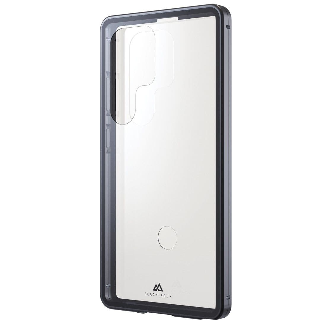 BlackRock Cover für Samsung Galaxy S25 Ultra (Schwarz, Transparent) 360° Glass 00229679