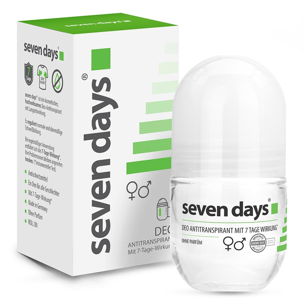 seven days cosmetic GmbH Seven Days Das Antitranspirant Roll On Big Ball 00900608