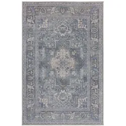 Teppich waschbar Türkis 80 x 150 cm - HALD   Kadima Design