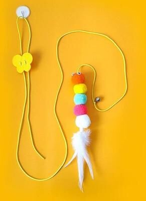 Uplift Picks Automatic Door Hanging Cat Toy For Interactive Indoor Play f