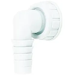 Dallmer Winkelschlauchtülle zu HL 400/405/406, weiß, 1", 090348 090348