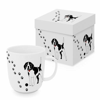 Atelier Chiens Matte Mug, Kaffeetasse, Becher, Tasse, Bone China, 400 ml, 161402963