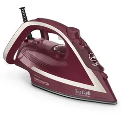 TEFAL Bügeleisen 2800W Durilium AirGlide Sohle S-Ab. burgunderrot FV 6820
