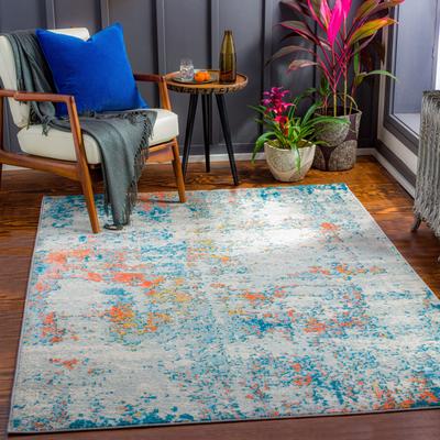 Livabliss Aveza Modern Abstract Polypropylene Area Rug