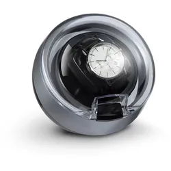 St. Gallen ll Premium Uhrenbeweger 4 Geschwindigkeiten 3 Rotationsmodi Silber
