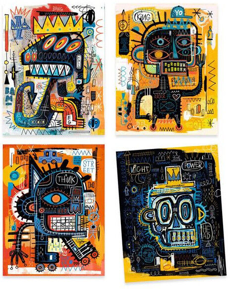 Inspired By JM Basquiat : Brooklyn - Djeco