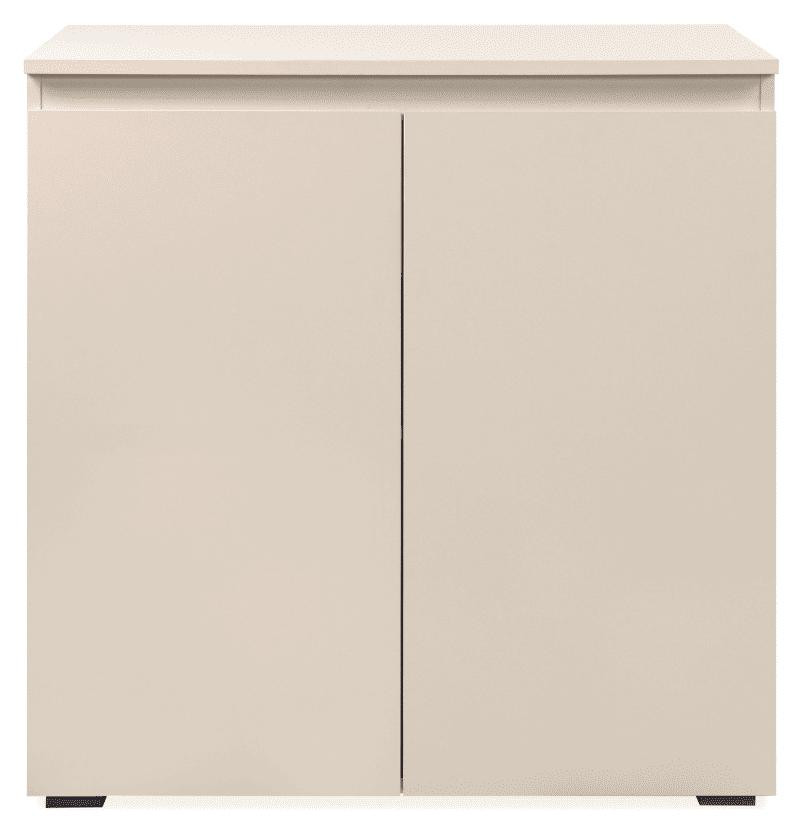 CaliCosy Elva Klein dressoir met 2 deuren, kasjmierkleur, Breedte: 80 cm
