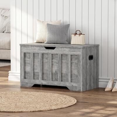 Garvee Storage Bench, Toy Organizer, Storage Chest for Entryway