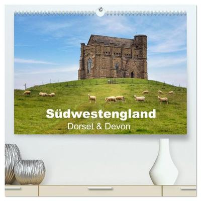 Südwestengland - Dorset & Devon (hochwertiger Premium Wandkalender 2027 DIN A2 quer), Kunstdruck in Hochglanz