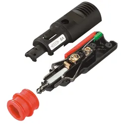 BST 7 - KFZ - Universalstecker, 12/24V, 2A, mit Sicherung