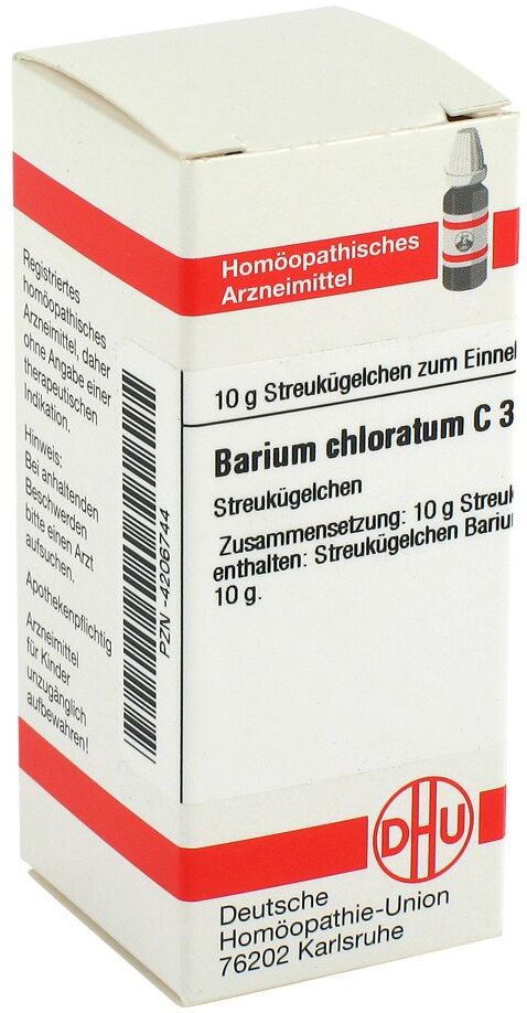 DHU Barium Chloratum C30 Globuli 10g