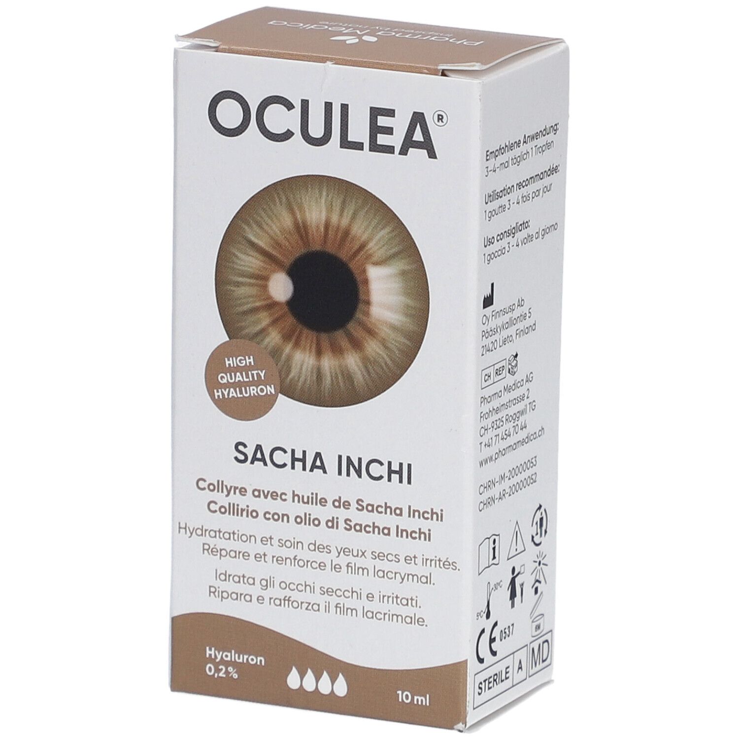 Oculea Sacha Inchi Augentropfen Fl 10 ml