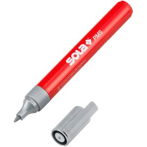 SOLA Permanentmarker PMS, 66081121, Strichbreite 1,5 - 3 mm, silber