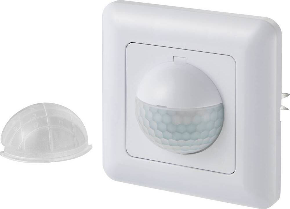 Sygonix SY-4755362 Inbouw PIR-bewegingsmelder, 190°, Triac, wit