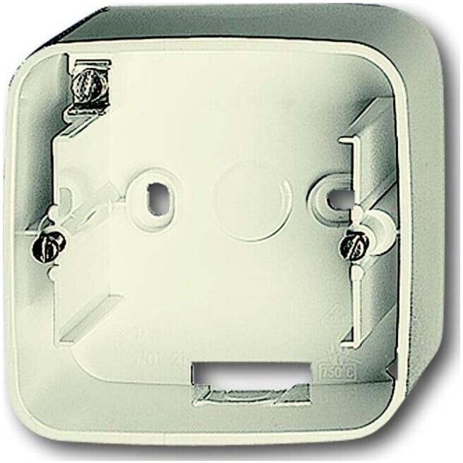 Busch-Jaeger Boîtier apparent 1f. blanc 1701-212 (2CKA001799A0287)