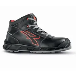 Sicherheitshochschuhe S3 "STING" Red Smart - 35 - schwarz