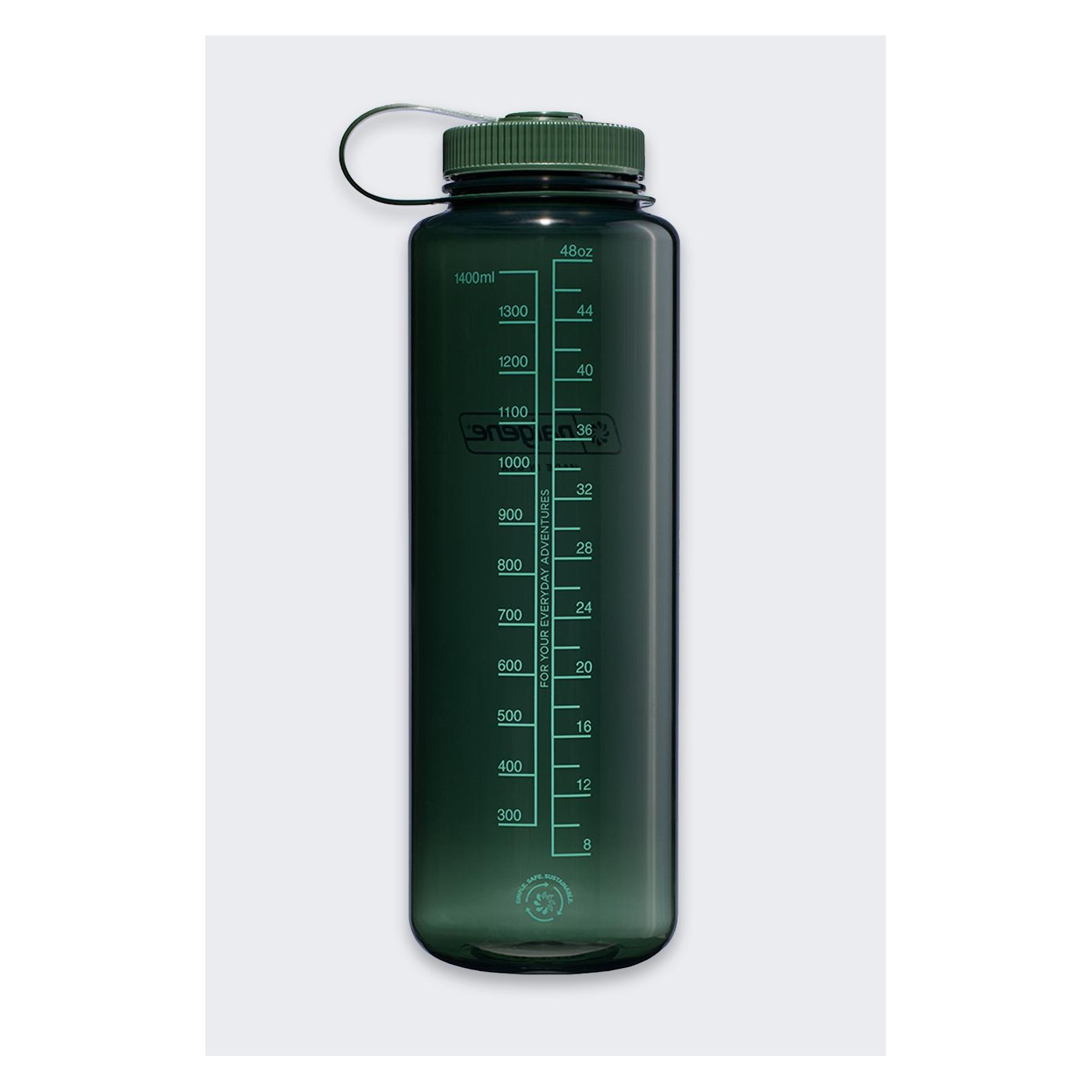 Nalgene Siloflasche mit breiter Tülle 1,5L Jade (1.50 l) (2020-1048)