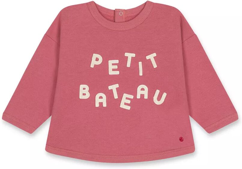 Petit Bateau - Pullover, 6 Monate, Dunkelrosa
