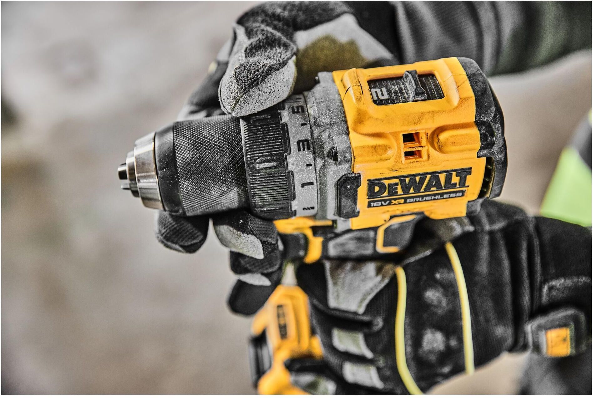 Akku-Bohrschrauber DEWALT "18 V", gelb, Bohrmaschinen, Akku-Bohrschrauber gelb Einheitsgröße