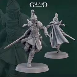 Female Knight Sword Fighter 02 von Galaad Miniatures aus Warriors Release