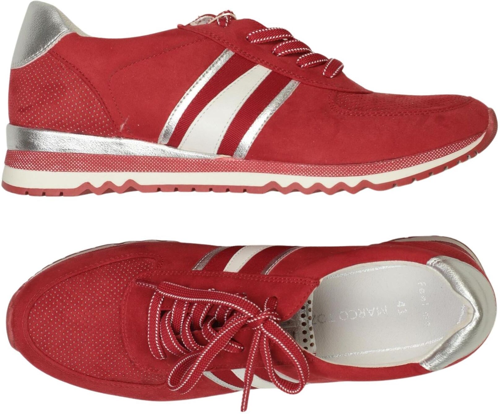 Marco Tozzi Damen Sneaker, Mehrfarbig, Gr. EU 41, Kunstleder - Second Hand