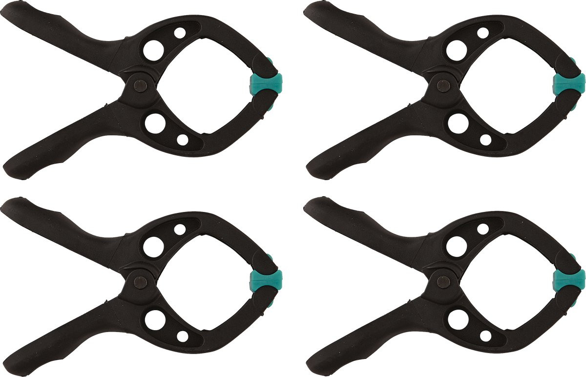 Wolfcraft Mini 30 Veerklemmen - 4 stuks - 3432000