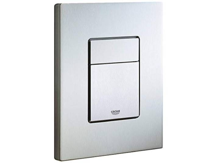 Grohe Plaque de Commande Wc Skate Cosmopolitan 38732SD0\, Finition Inox 38732Sd0 (Import Allemagne)