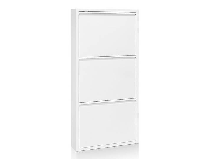 Kave Home Schoenenkast Bogota 3-deurs - Wit