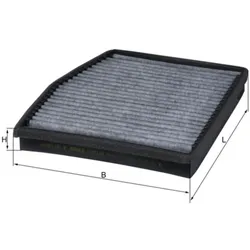Filter Innenraumluft MAHLE LAK 124 für Lancia Fiat Uaz Musa Doblo Idea Punto