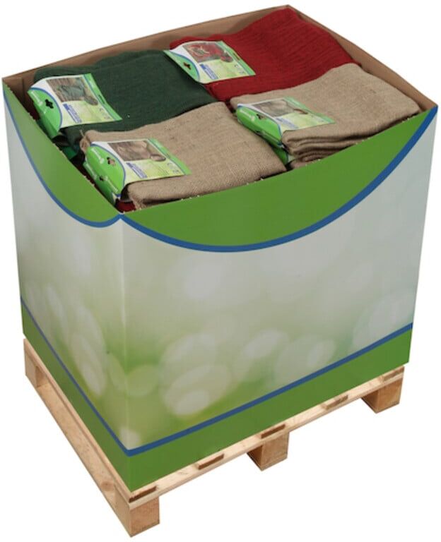 floraworld Gartensäcke Juteverschied ene AusführungenDisplay (013050)