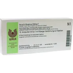 Iscucin Quercus Stärke F Ampullen 10X1 ml Ampullen