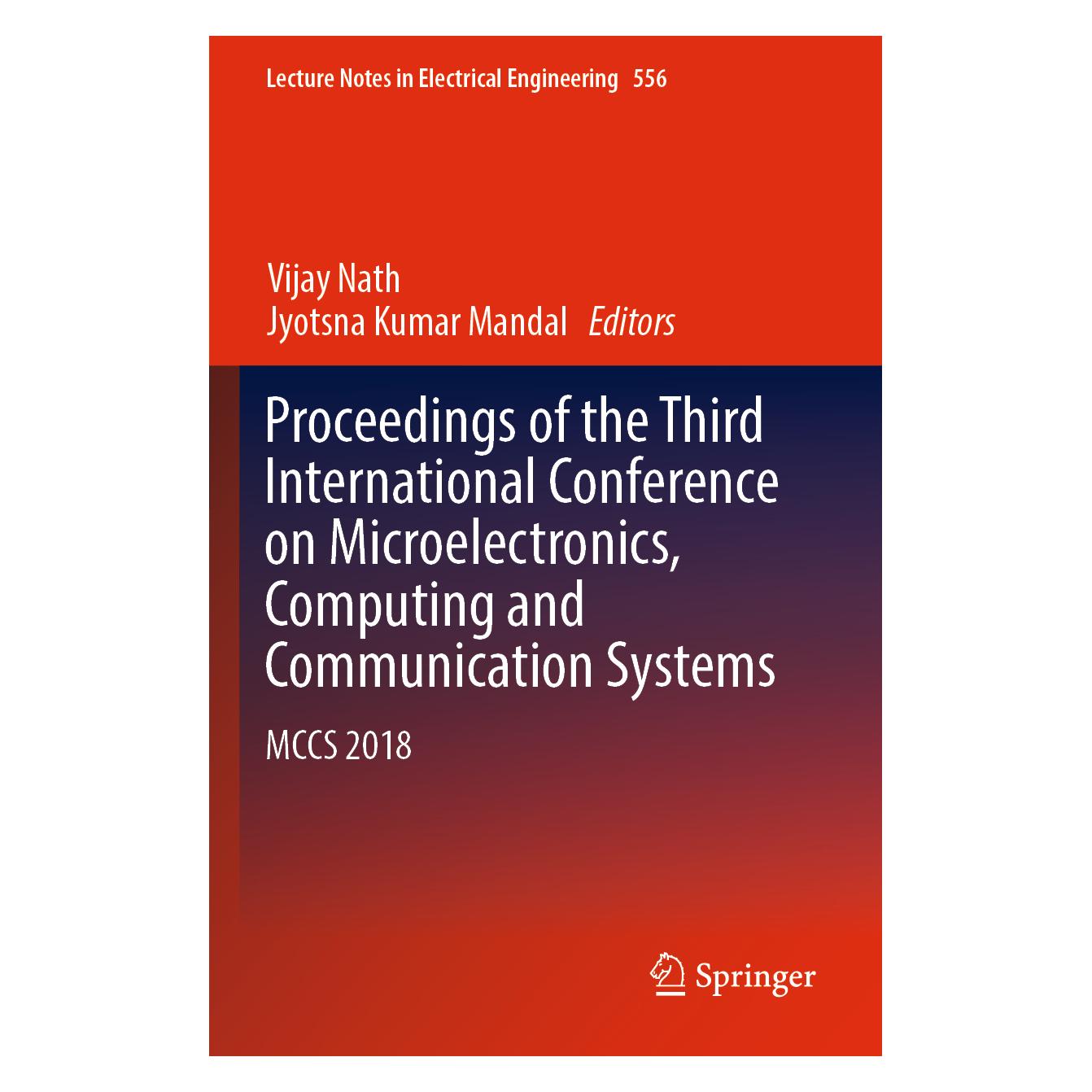 Springer Proceedings of the Third International Conference on Microelectronics, Computing and Communication S (Englisch, Softcover, Jyotsna Kumar Mandal, Vijay Nath) (56823282)