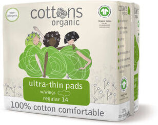 Cottons Penso Higiénico Ultra-Fino C Abas Regular 14 un