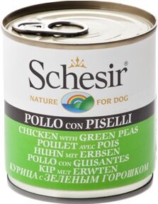 Schesir Spa Schesir Dog Pollo/piselli 285g