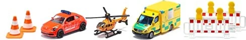 Siku Super - Rettungswagen-Set 3-teilig mit Zubehör