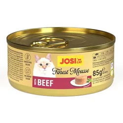 JosiCat Finest Mousse with Beef | 12x 85g Katzenfutter nass
